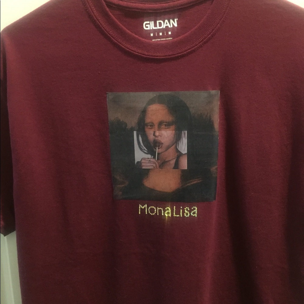 Mona Lisa graphic tee